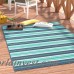 Beachcrest Home Kailani Blue/Green Indoor/Outdoor Area Rug BCMH2309
